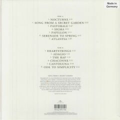 Secret Garden – Songs From A Secret Garden (30th Anniversary Edition) ( Limited Edition,  White Vinyl ) LP