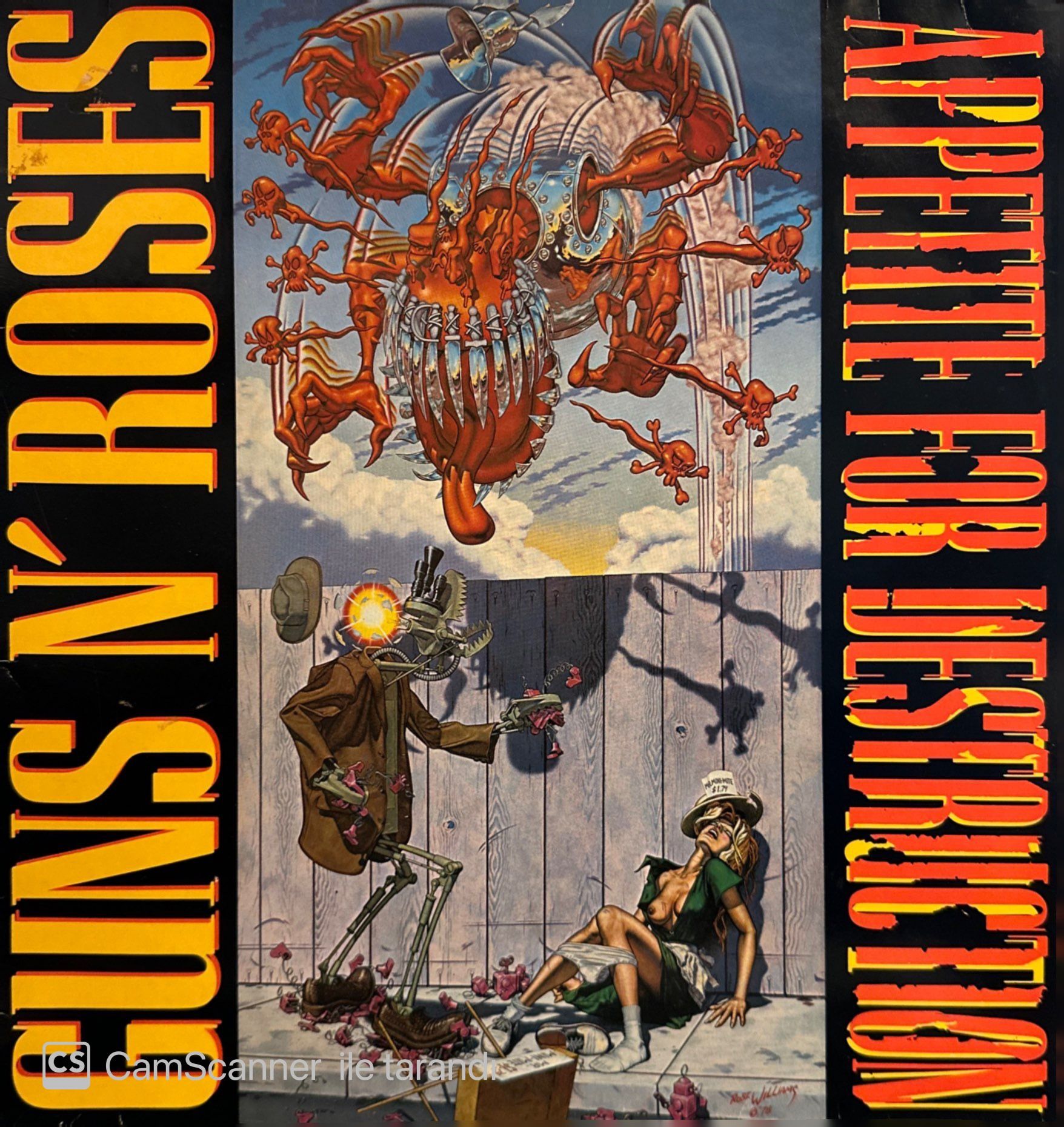 Guns N' Roses – Appetite For Destruction LP