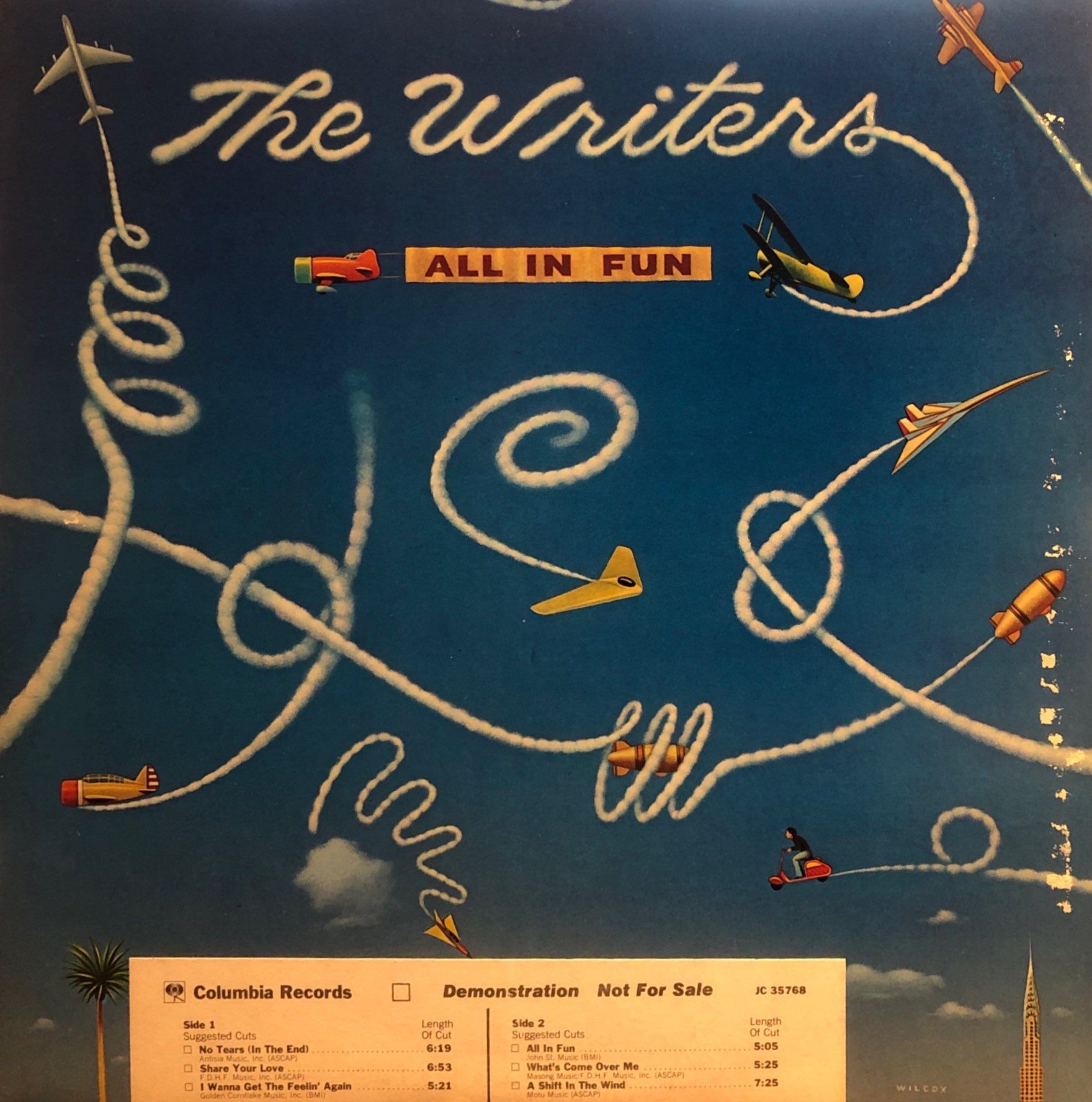 The Writers – All In Fun LP