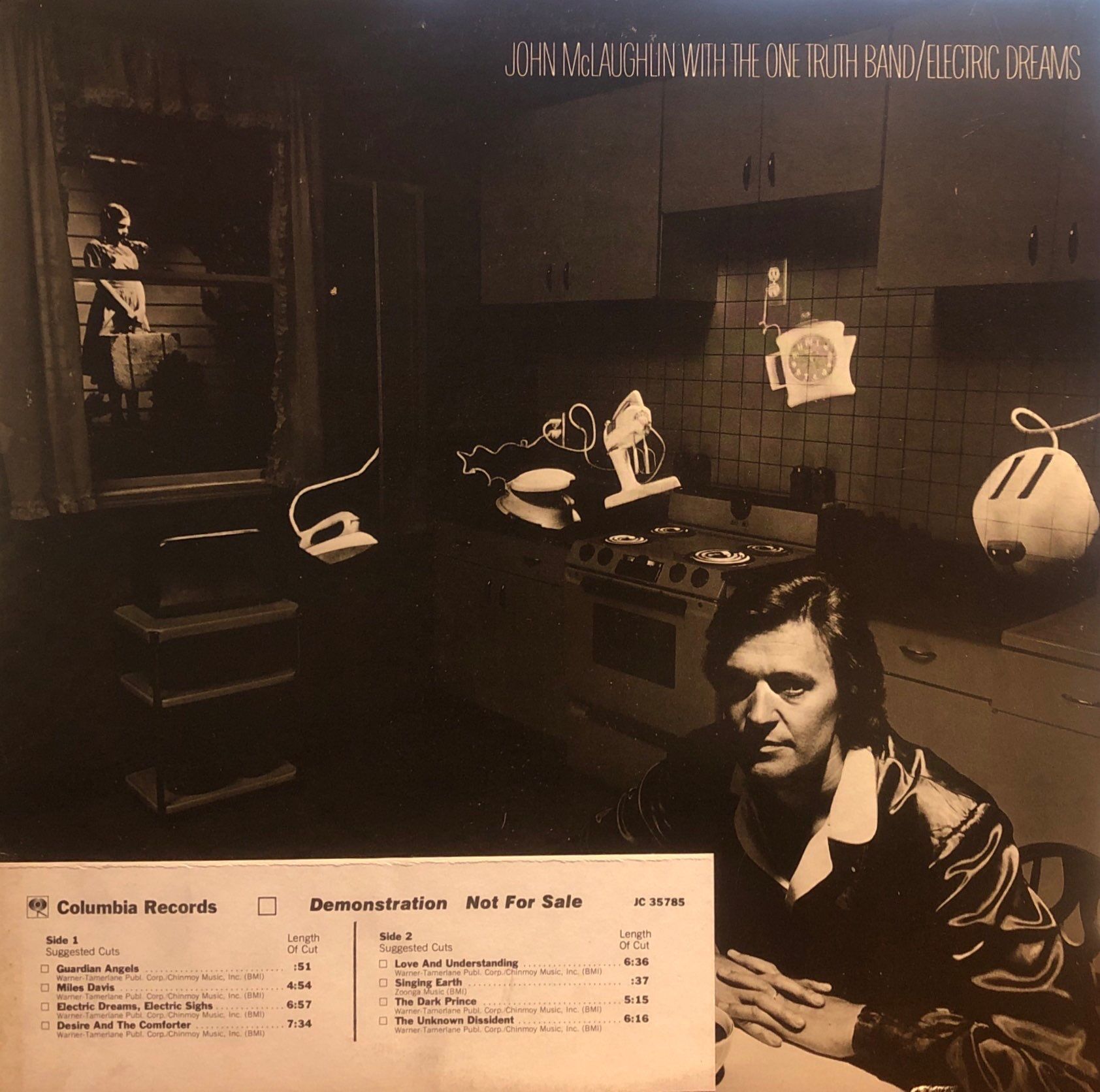 John McLaughlin With The One Truth Band – Electric Dreams LP