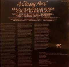 Ella Fitzgerald Sings Count Basie Plays With The Count Basie Orchestra – A Classy Pair LP