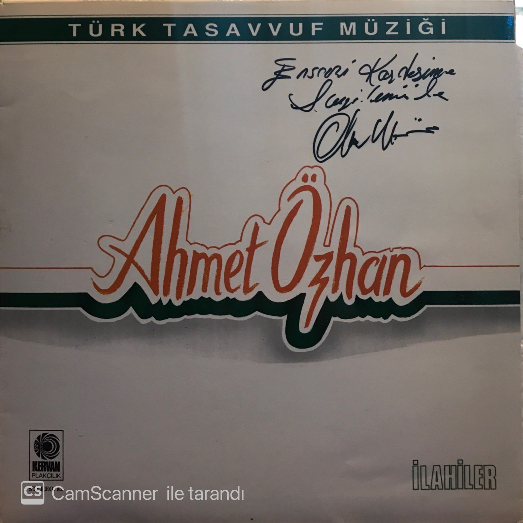 Ahmet Özhan - Türk Tasavvuf Müziği - İlahiler LP