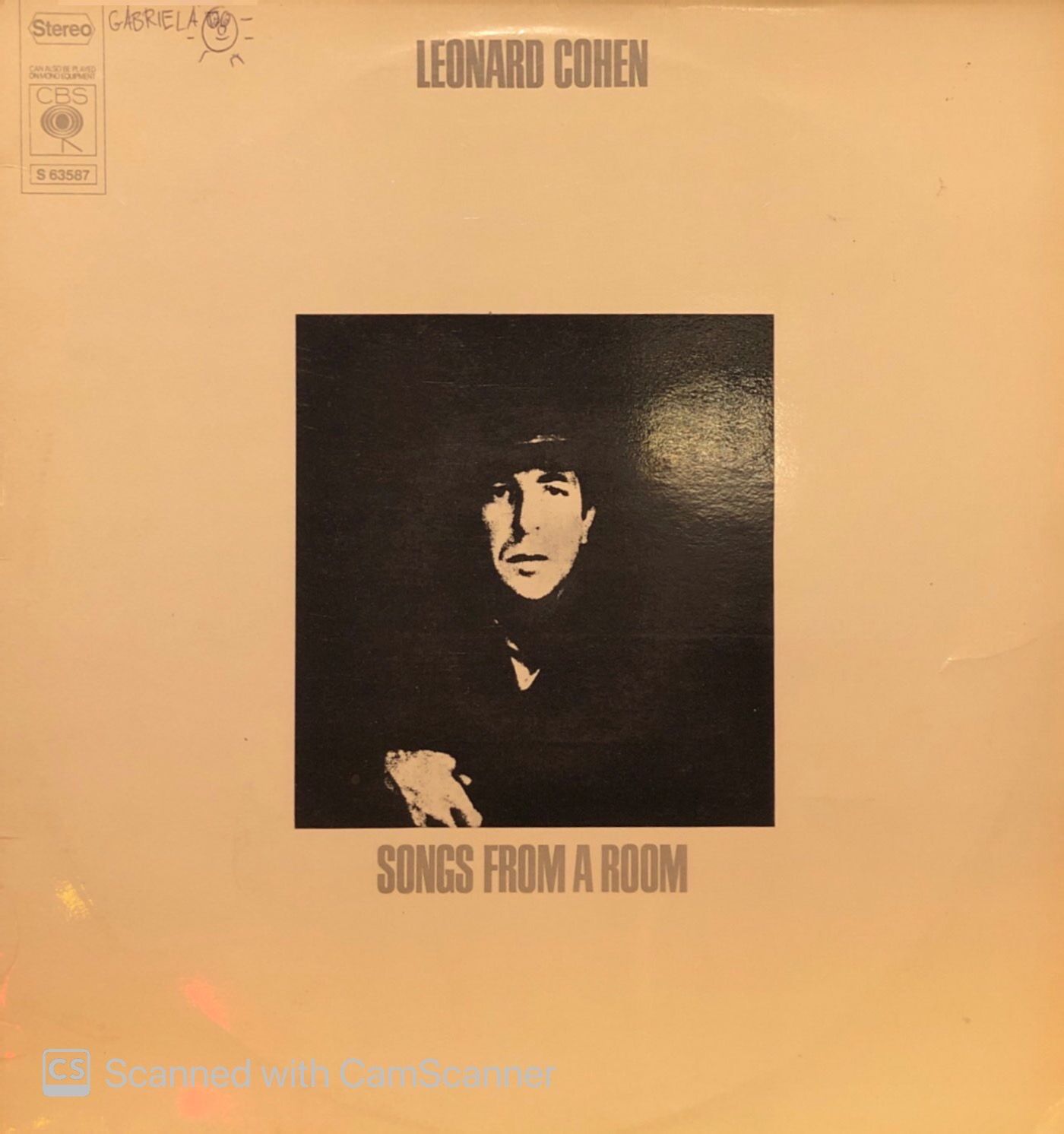 Leonard Cohen – Songs From A Room LP