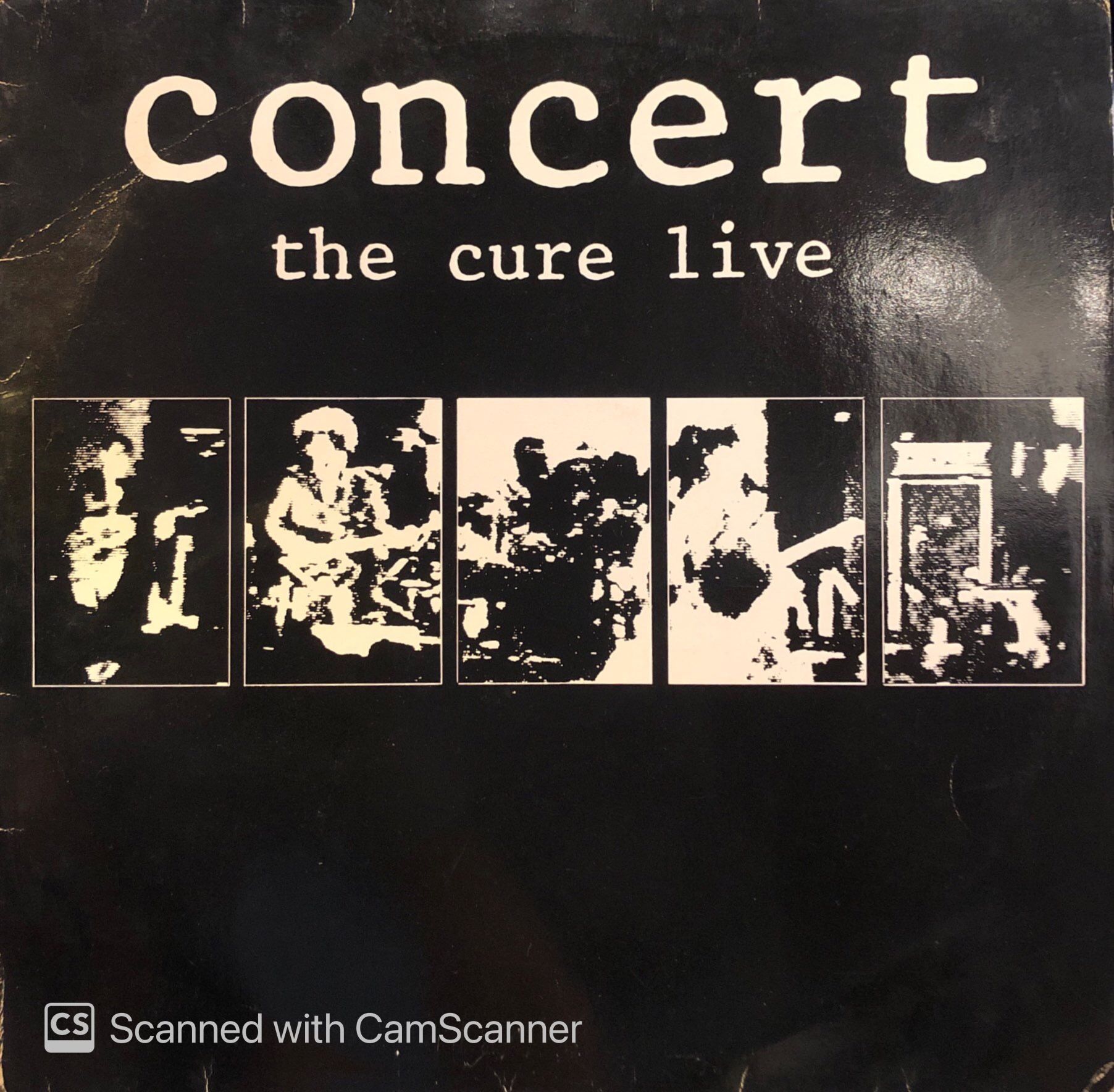 The Cure – Concert - The Cure Live LP