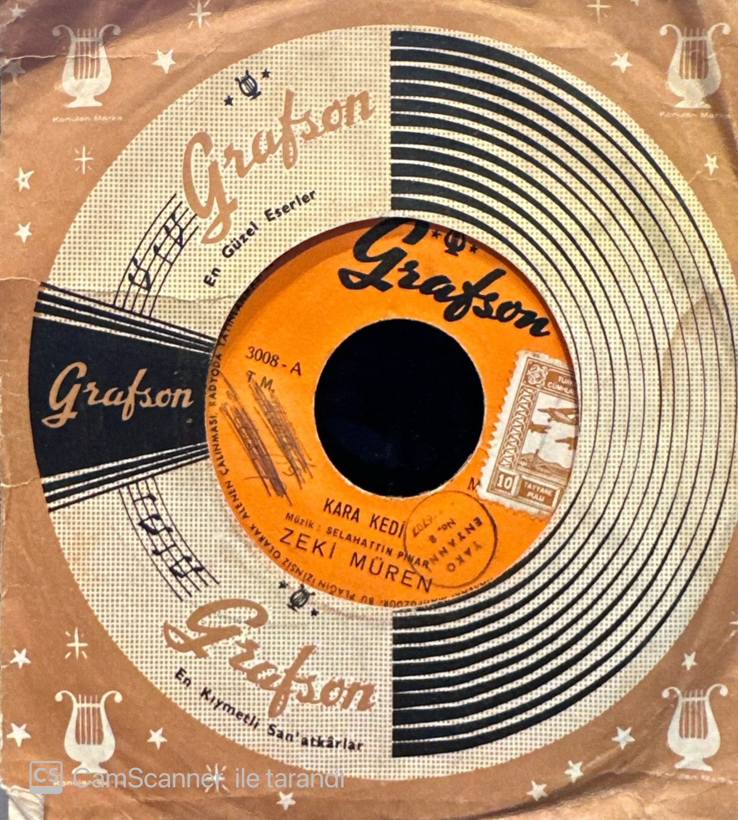 Zeki Müren - Kara Kedi / Bahçevan 45'lik