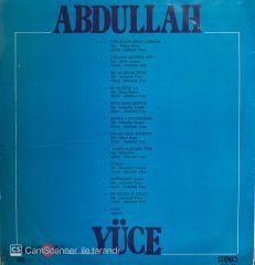Abdullah Yüce - Bu Ne Sevgi Ah Bu Ne Izdırap LP