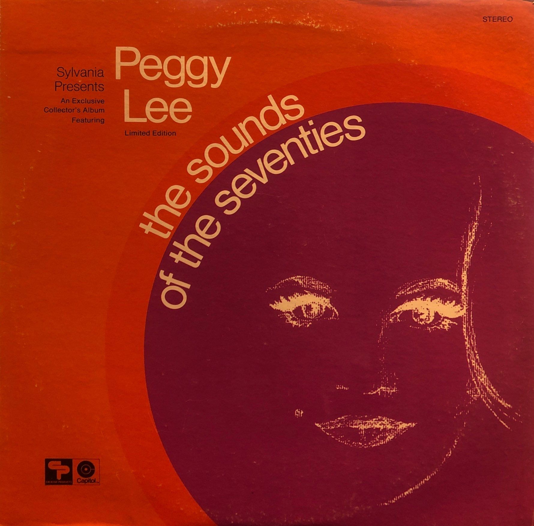 Peggy Lee – Sylvania Presents...The Sounds Of The Seventies LP