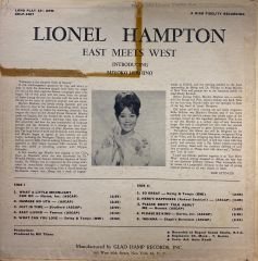 Lionel Hampton, Miyoko Hoshino – East Meets West LP