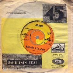 Adamo - Her Yerde Kar Var / Ballade A La Pluie 45llik