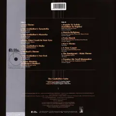 Carmine Coppola, Nino Rota – The Godfather Suite Soundtrack ( Caramel Edition Vinyl ) LP