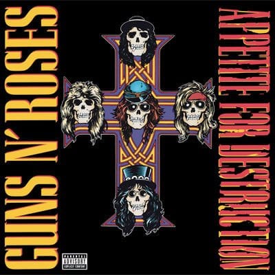 Guns N' Roses – Appetite For Destruction LP