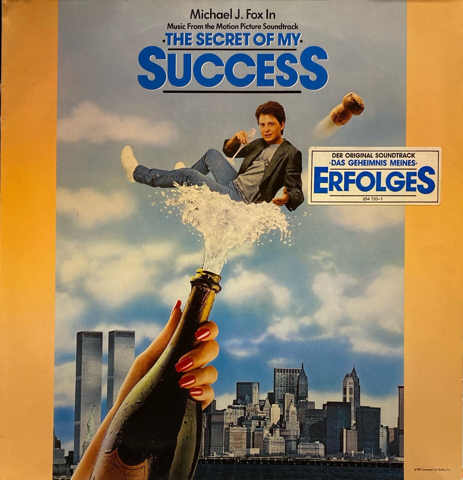 The Secret Of My Success - Music From The Motion Picture Soundtrack LP