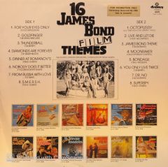The Studio London Orchestra – 16 James Bond Film Themes LP