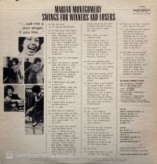 Marian Montgomery – Swings For Winners And Losers LP