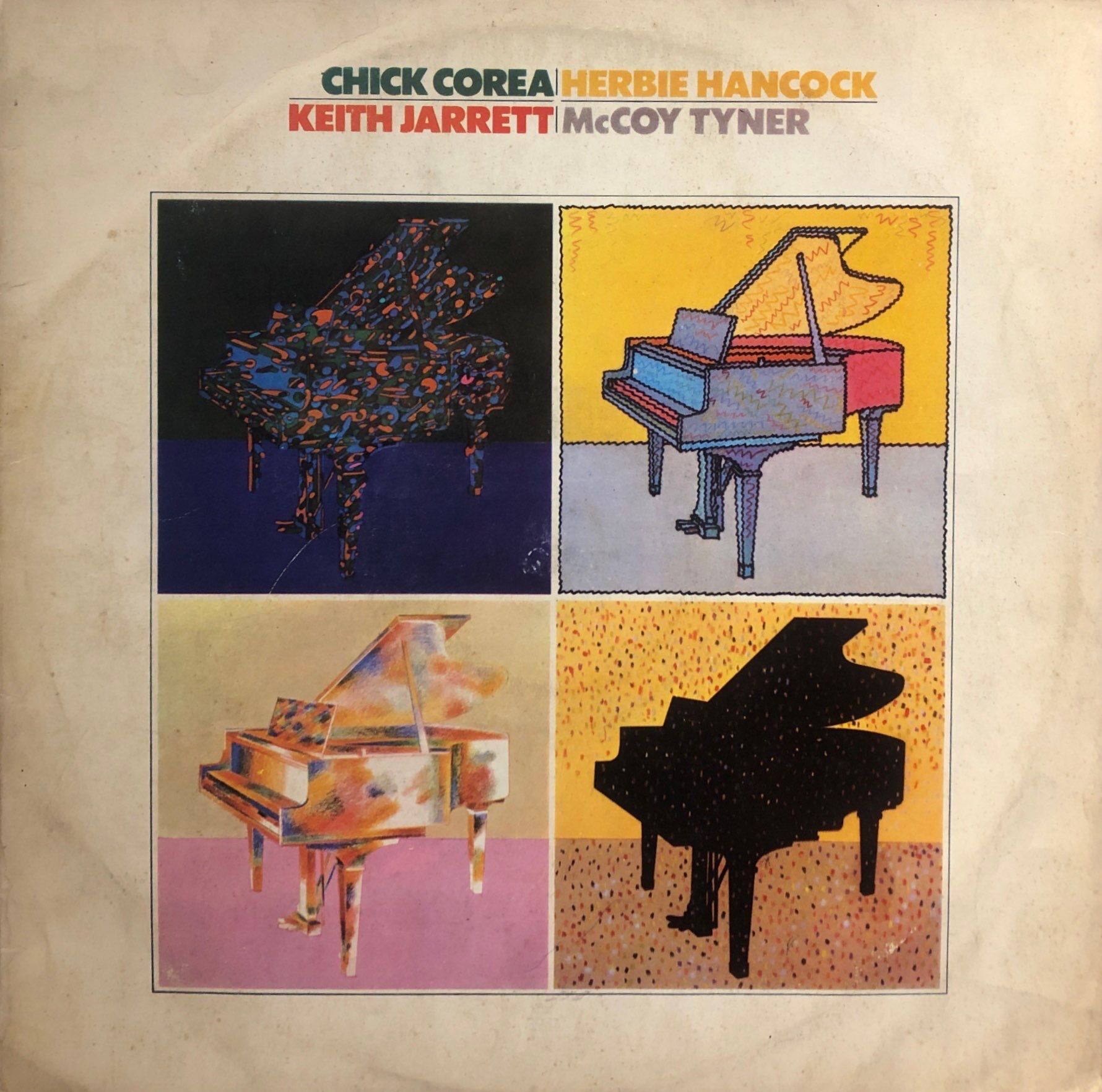 Chick Corea, Herbie Hancock, Keith Jarrett, McCoy Tyner LP