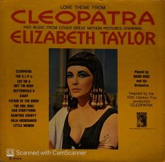 David Rose & His Orchestra – Love Theme From Cleopatra And Music From Other Great Motion Pictures Starring Elizabeth Taylor LP
