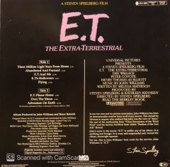 John Williams (– E.T. The Extra-Terrestrial (Music From The Original Motion Picture Soundtrack) LP
