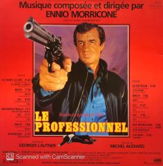 Ennio Morricone – Le Professionnel (Bande Originale Du Film) LP