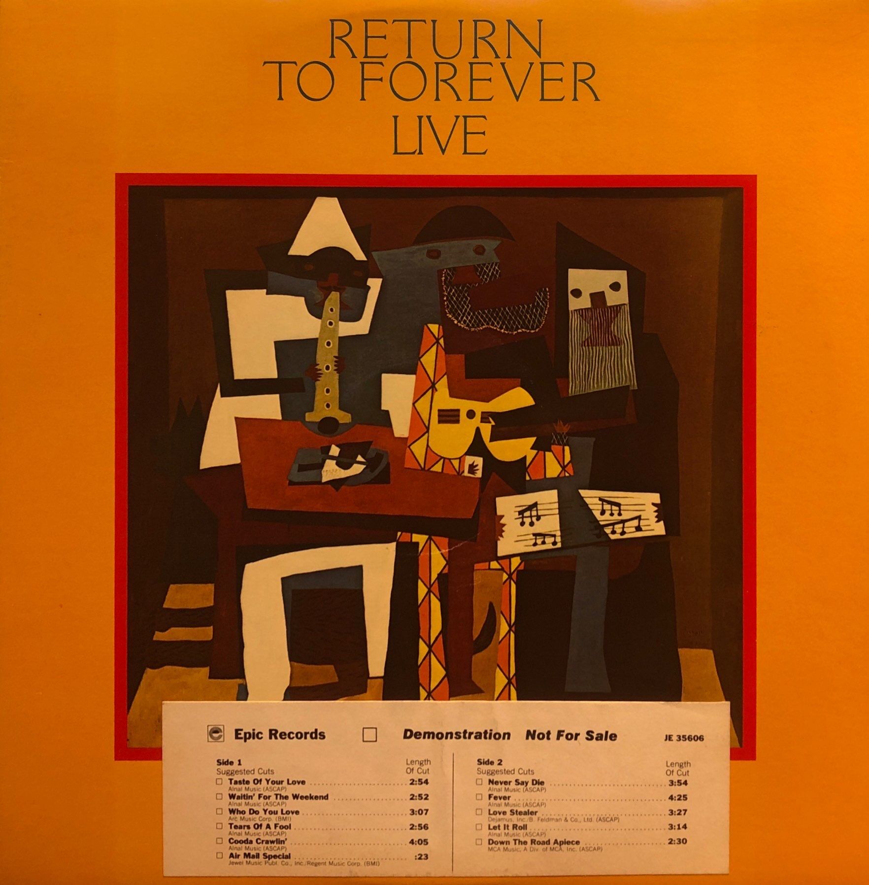 Return To Forever – Live LP