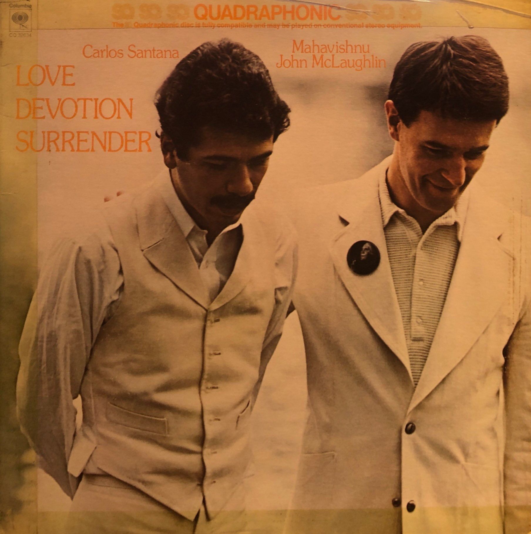 Carlos Santana & Mahavishnu John McLaughlin – Love Devotion LP