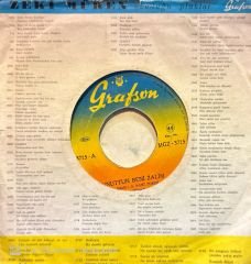 Zeki Müren - Unut Beni Zalim / Hasretin İçimde Bir Kor 45'lik