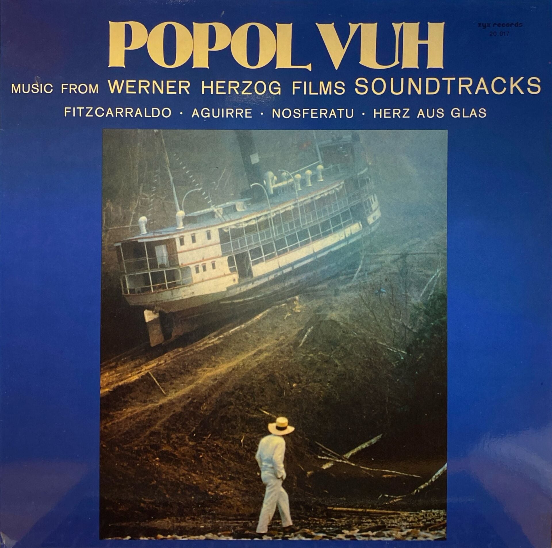 Popol Vuh – Music From Werner Herzog Films Soundtracks (Fitzcarraldo • Aguirre • Nosferatu • Herz Aus Glas LP