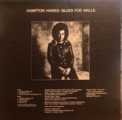 Hampton Hawes – Blues For Walls LP