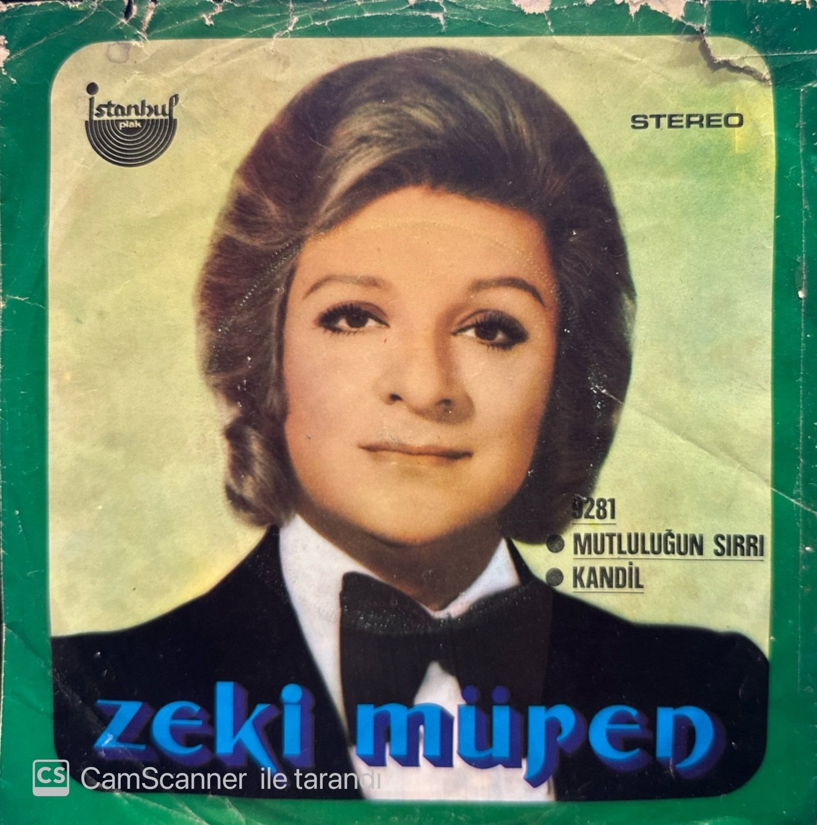 Zeki Müren - Mutluluğun Sırrı / Kandil 45'lik