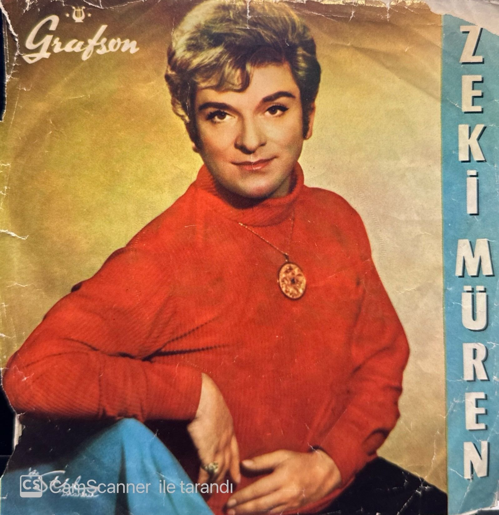 Zeki Müren - Fakir Bir Şairim / Gözlerimden Yüzün, Kulaklarımdan Sesin Silinmedi 45'lik