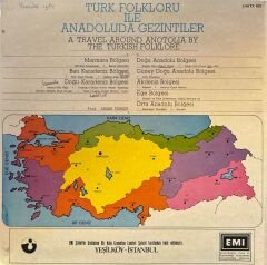 Türk Folkloru İle Anadolu'da Gezintiler / A Travel Around Anotolia By The Turkish Folklore LP