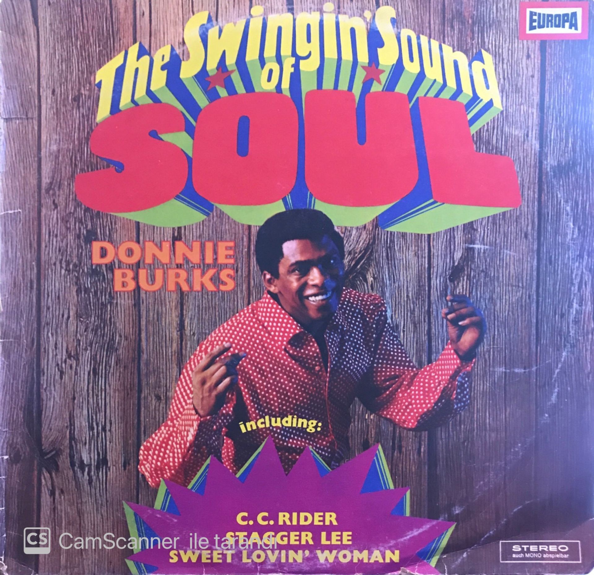 Donnie Burks – The Swingin' Sound Of Soul LP