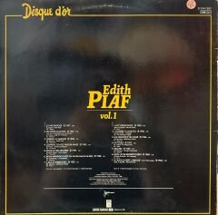 Edith Piaf – Disque D'Or - Vol. 1 LP