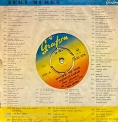 Zeki Müren - Seninle Göz Göze Geldiğim Zaman / Madem Küstün 45'lik