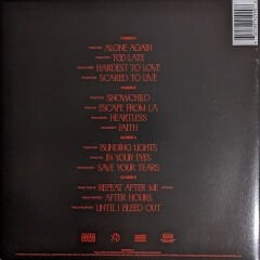 The Weeknd – After Hours (  Limited Edition, Clear w/ Red [Blood] Splatter ) LP