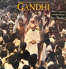 Ravi Shankar, George Fenton – Gandhi - Music From The Original Motion Picture Soundtrack LP
