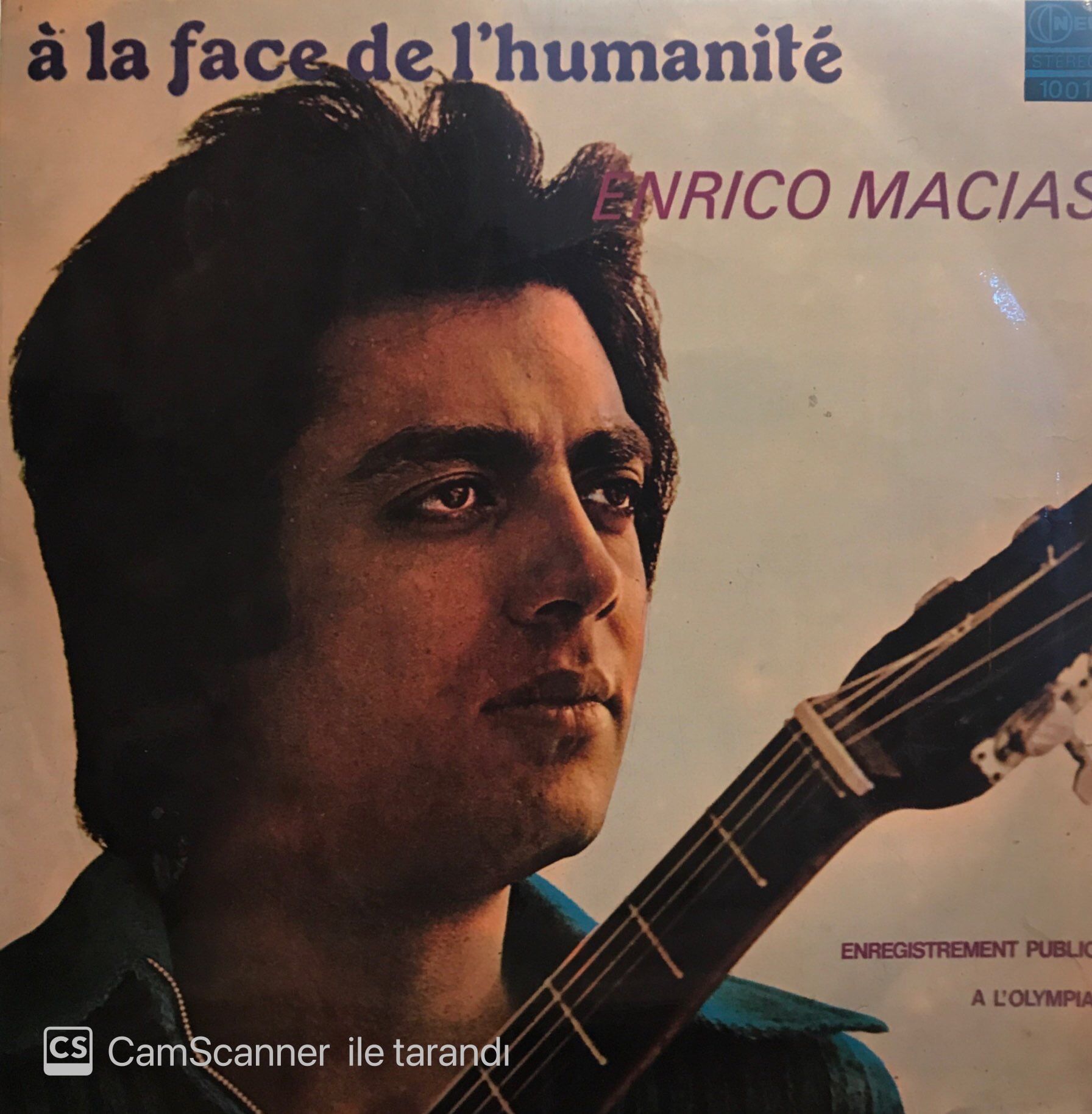 Enrico Macias – À La Face De L'humanité LP