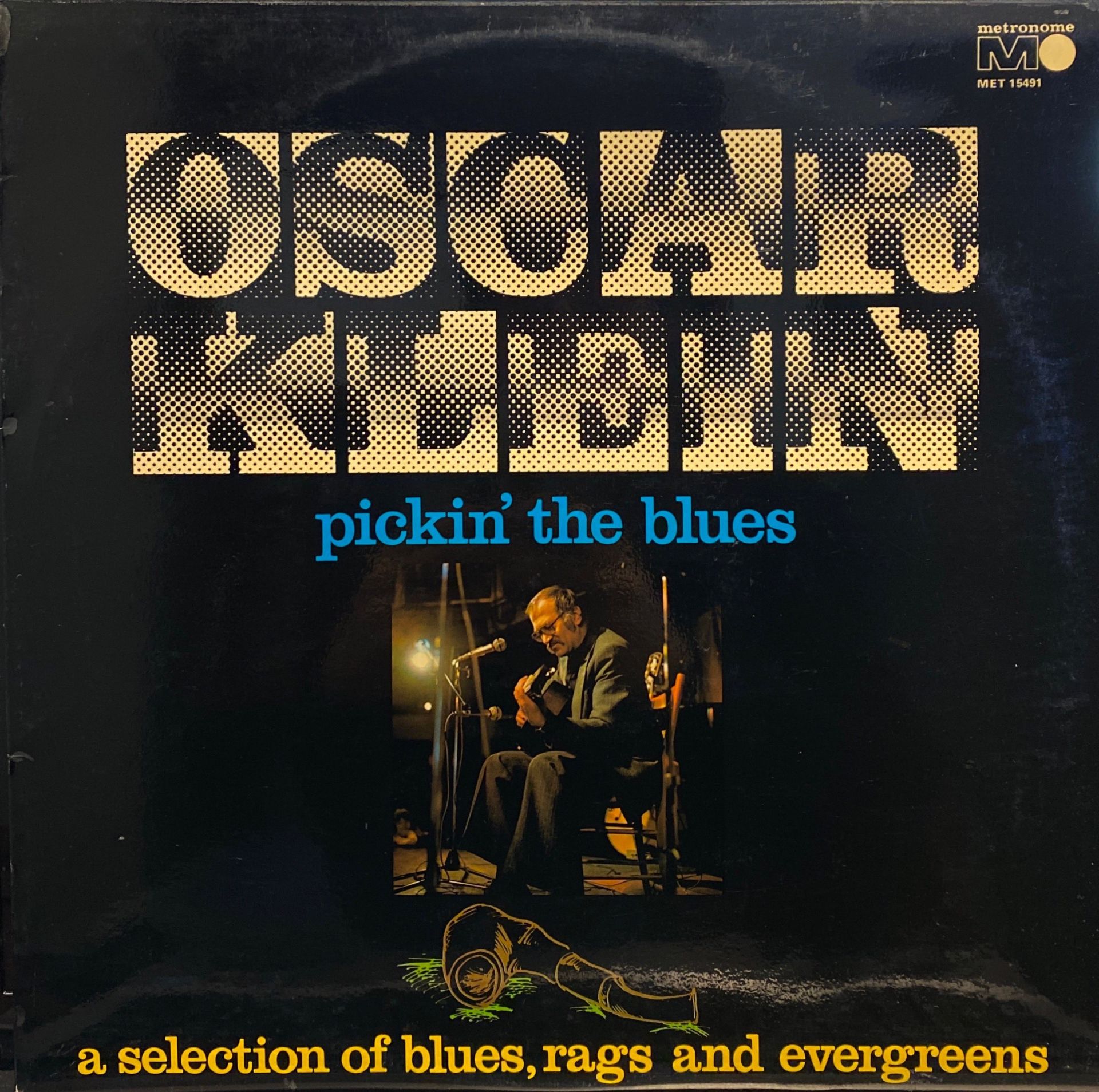 Oscar Klein – Pickin' The Blues LP