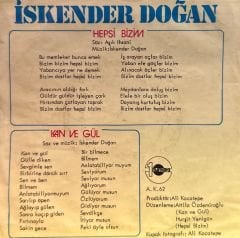 İskender Doğan - Kan ve Gül / Hepsi Bizim 45lik