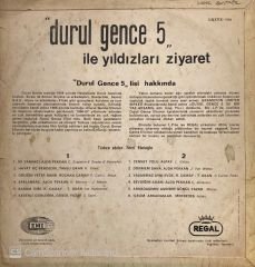 Durul Gence 5 – ''Durul Gence 5'' İle Yıldızları Ziyaret LP