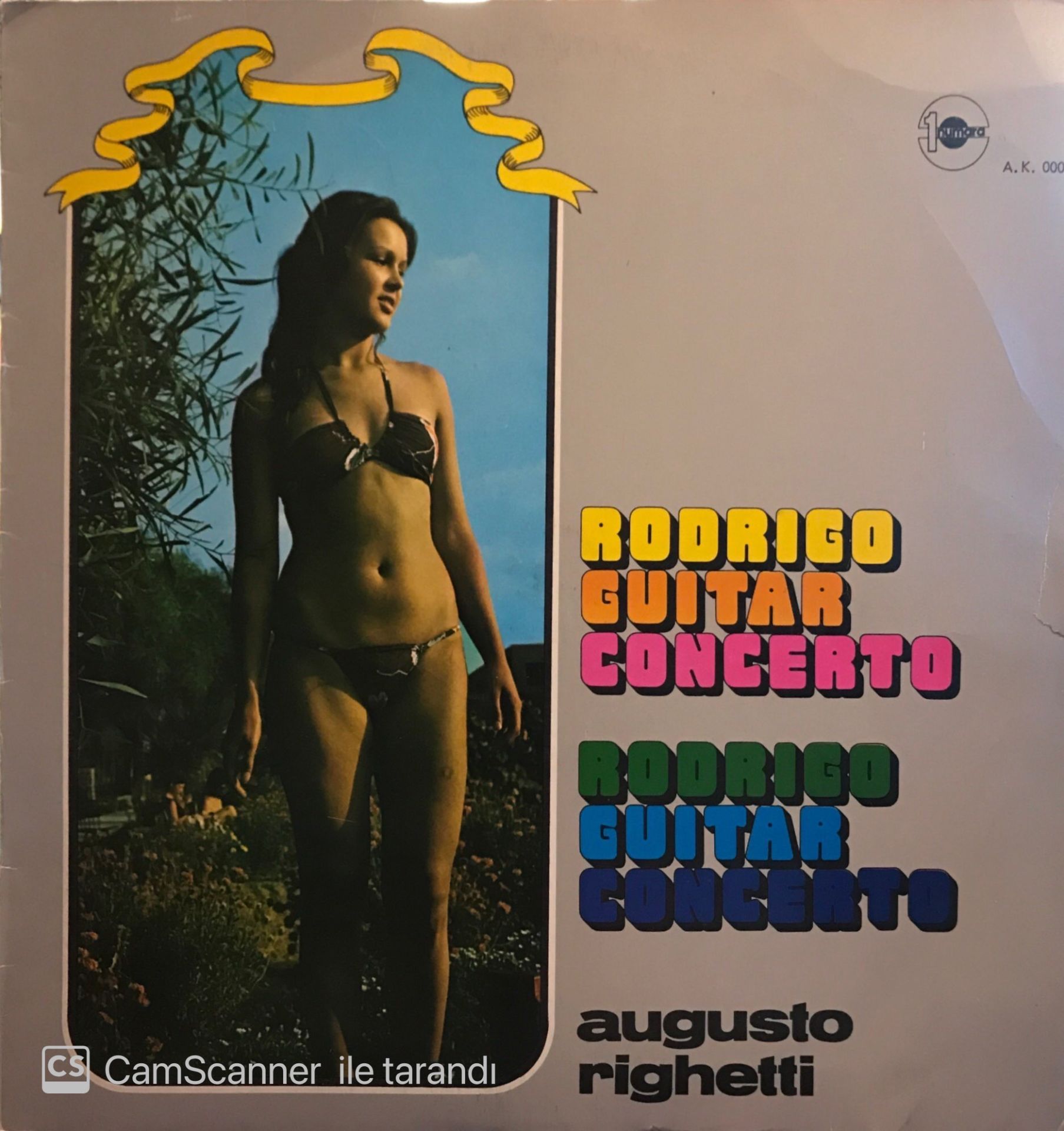 Augusto Righetti – Rodrigo Guitar Concerto LP