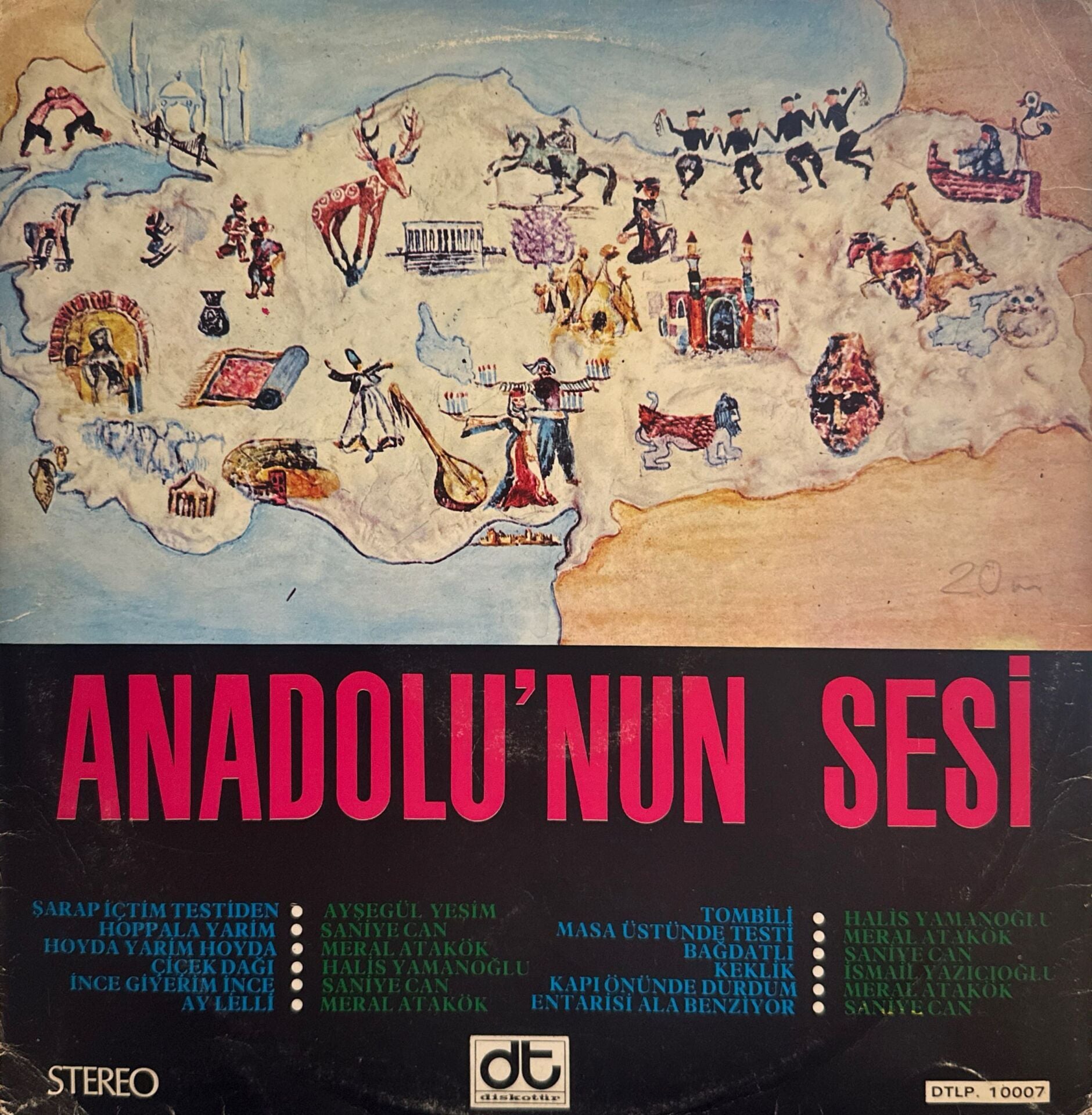 Üç Hürel - Anadolu'nun Sesi LP