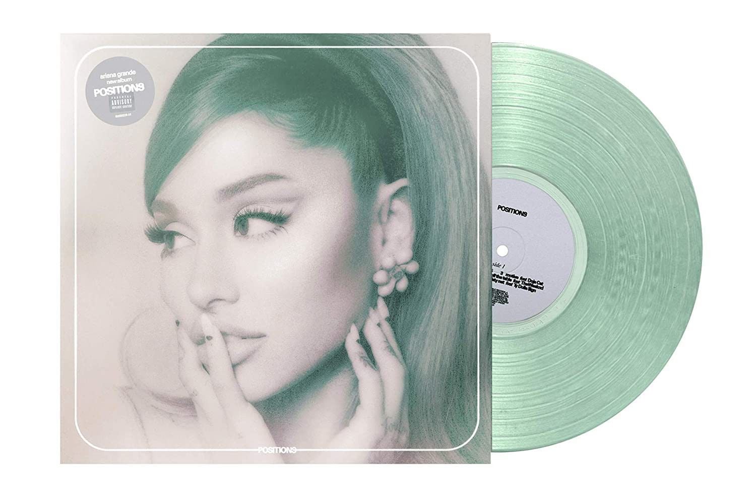 Ariana Grande, Positions (Limited - Coke Bottle Clear Vinyl) LP