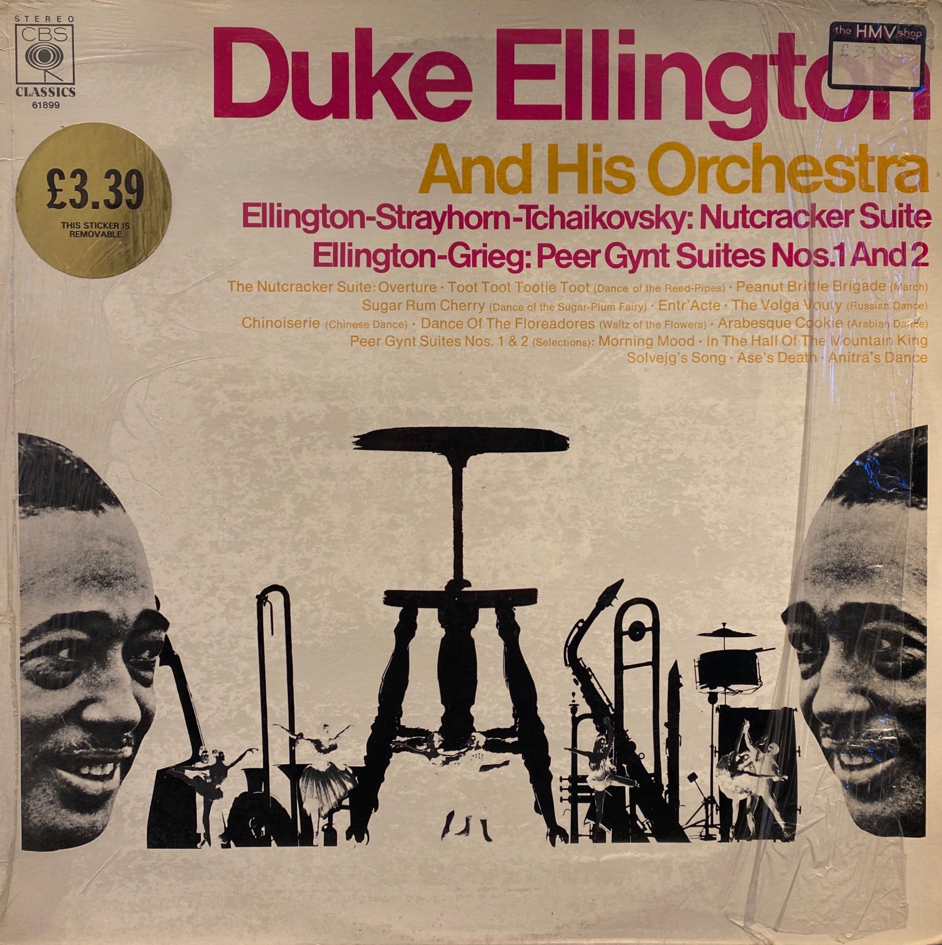 Duke Ellington And His Orchestra – Nutcracker Suite / Peer Gynt Suites Nos. 1 & 2 LP