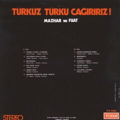 Mazhar Ve Fuat – Türküz Türkü Çağırırız ! ( SHADOKS  ) LP