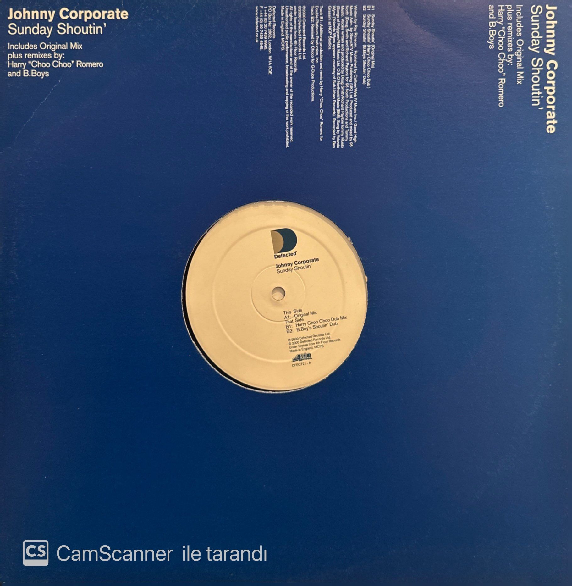 Johnny Corporate – Sunday Shoutin MAXI