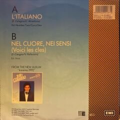 Cutugno - L'Italiano / Nel Cuore, Nei Sensi 45'lik