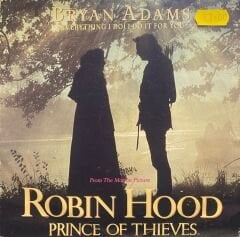 Bryan Adams - Robin Hood - I Do It For You / She's Only Happy When She's Dancing 45'lik