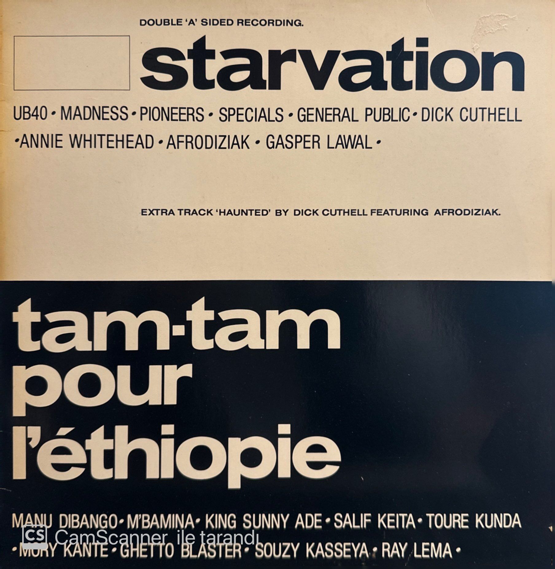Starvation – Starvation / Tam Tam Pour L'Éthiopie MAXI