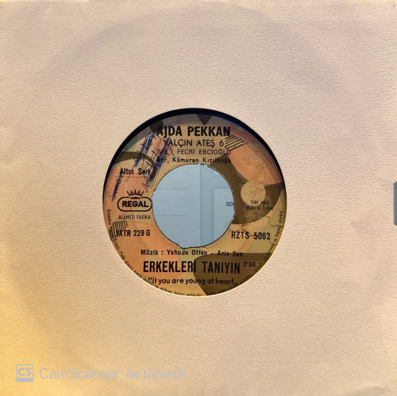 Ajda Pekkan - Erkekleri Tanıyın / İki Yüzlü Aşk 45'lik