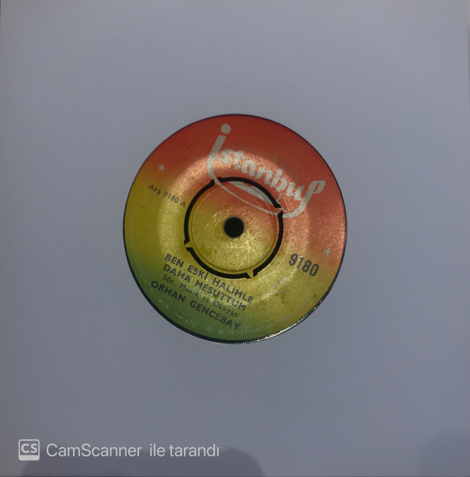 Orhan Gencebay - Ben Eski Halimle Mesuttum / Hor Görme Garibi 45'lik